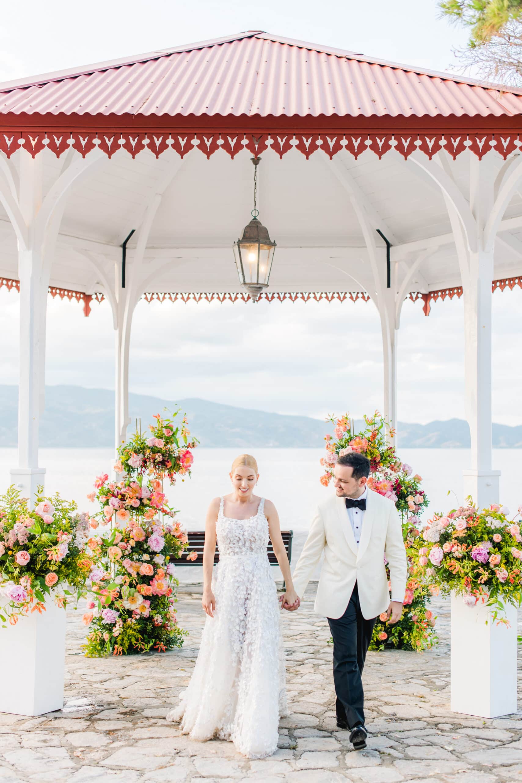 Luxury Destination Wedding in Hydra island, Greece by Mazi Event